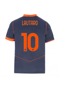 Fotbalové Dres Inter Milan Lautaro Martinez #10 Třetí Oblečení 2025-26 Krátký Rukáv